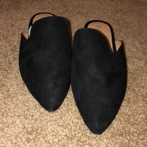 Black Robb mules